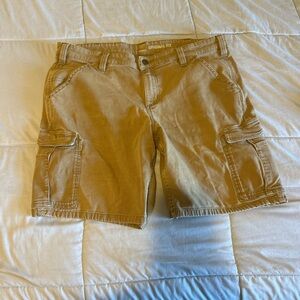 Carhartt Women's Tan Cargo Shorts
